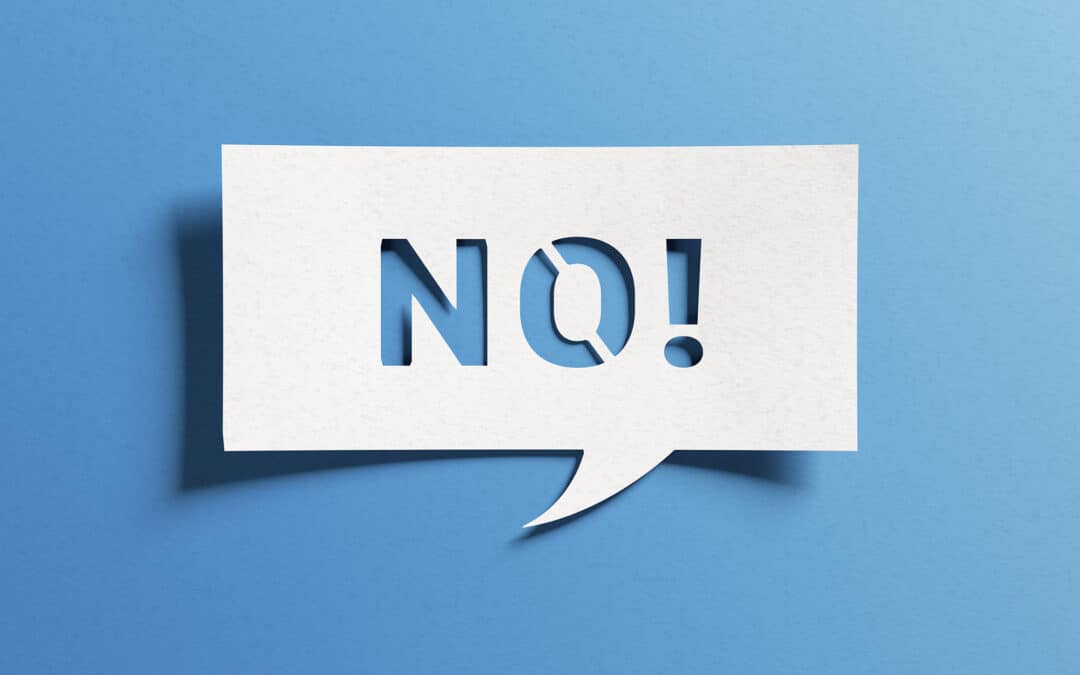 Learn the nuances of ‘No’